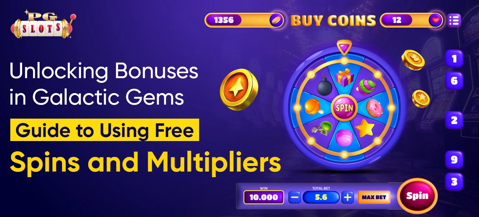 Unlocking Bonuses in Galactic Gems: Guide to Using Free Spins and Multipliers